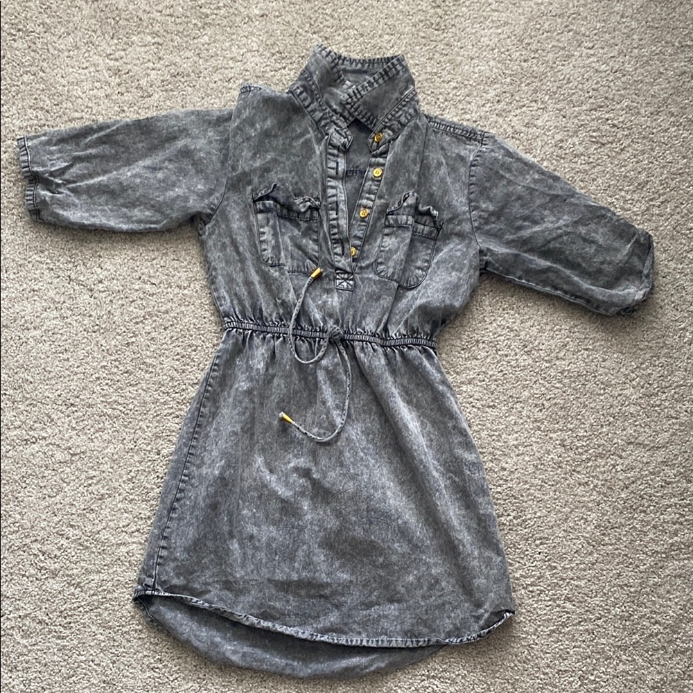 Stylish Kids Gray Denim Jacket